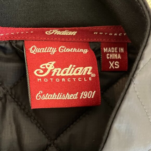 Indian Motorcycle Woman's Clayton Quilted Thro Vest Sz XS - Picture 7 of 11